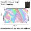 Foldable Design Car Sunshade Cover UV Heat Blocker Front Window Protector  Car Front Window