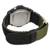 Casio Orologio Digitale Standard Verde con Chiusura in Velcro Modello Internazionale W-219HB-3AV Cinturino da Uomo, [Usato]