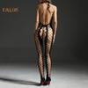 TA Women Hollow Seethrough Fishnet Nightwear Bodysuit Fence Bodystockings