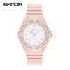 Sanda Unisex Youthful Style Wristwatch - Simple, Sleek, Versatile, and Elegant for Students