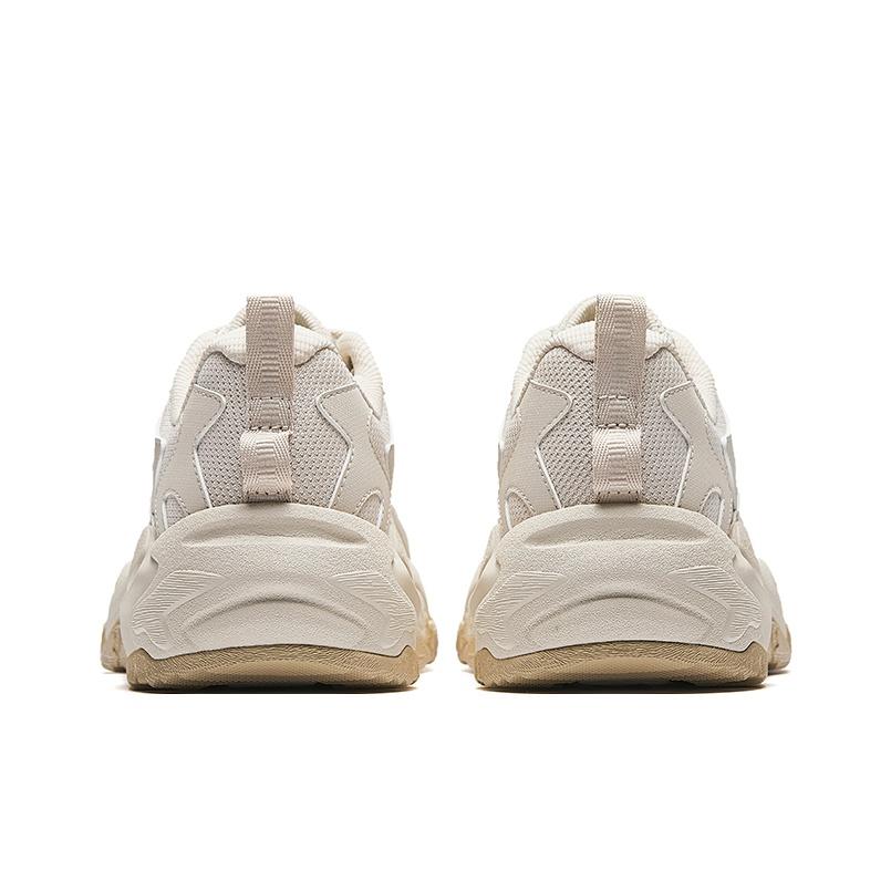 Anta Star Sea 2.0 Trendy Versatile Shock Absorbing Wear Resistant Height Increasing Low Top Casual Shoes Men sneaker White Beige 912538839-1