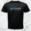 Williams Racing Team Car Men's Black Graphic T Shirt Freeships