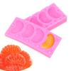Tangerine Cake Decorating 2Unit/PCS Peeling Orange Shape Silicone Mold Chocolate, Resin, Candy, Jewelry Mold Fruit Mold Fondant