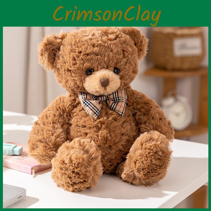 Claire Delightful Bear Large Plush Toy Deep Brown Teddy Bear For Bliss Snuggling