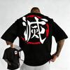 Ghostblade Anime Printed Tshirt for SpringSummer 2026 New Y2K Large Style Mens and Womens Streetwear