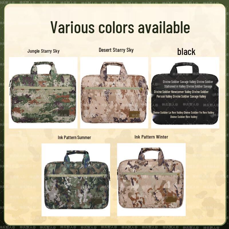 Waterproof Camouflage Laptop Briefcase