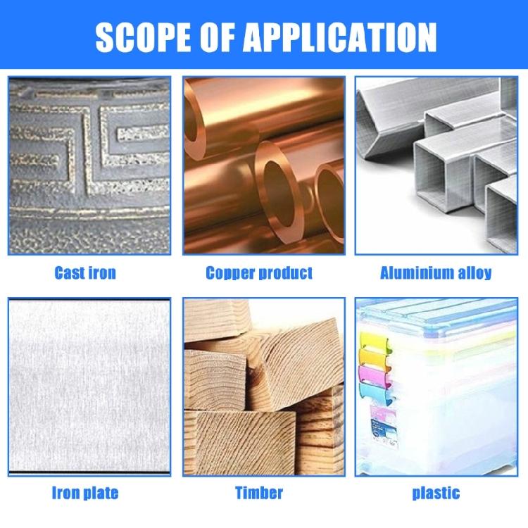 3-6mm T-förmiger Gewindebohrer-Satz mit 5 Handgewindebohrern für 3-8 Gewindeschneiden auf Metall und Holz