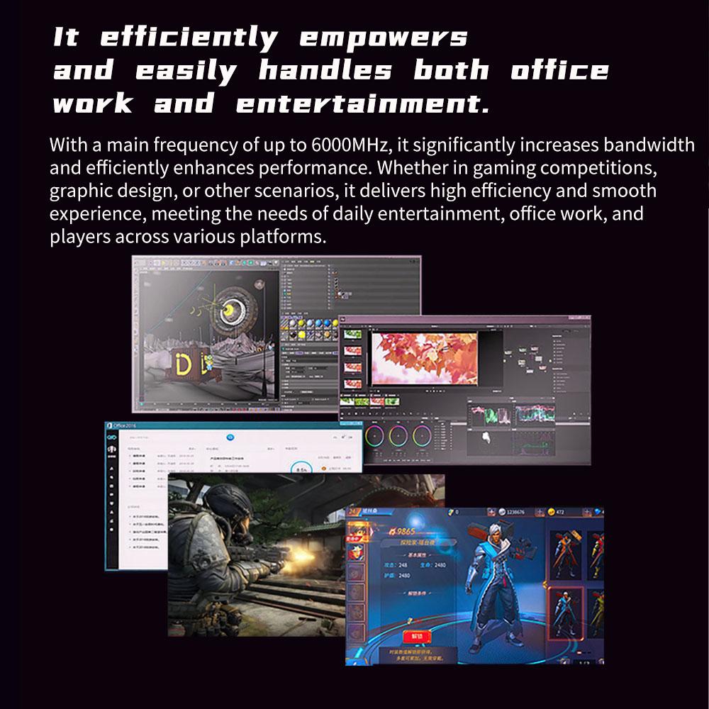 Speichermodul Great Wall GWP5L DDR5 6000MHz 16GB Desktop-Speichermodul