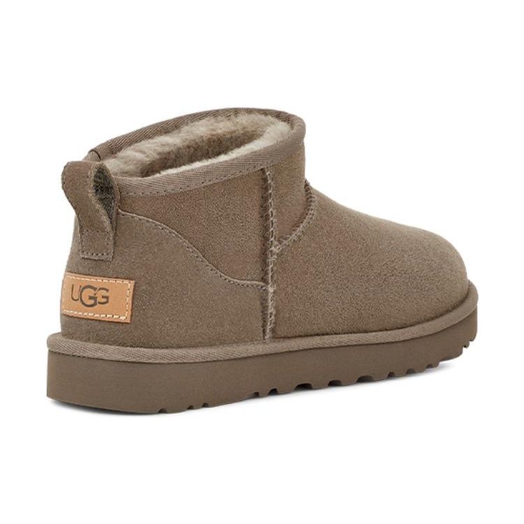 UGG Classic Ultra Mini Boot Smoke Plume (Womens) Women Sneakers 1116109-SKP