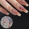 Rhinestone Colored Mini Flat Bottomed Rhinestone Pearl Nail Art Nail Charm Decoration Accessories Nail Art Nail Art Enthusiasts