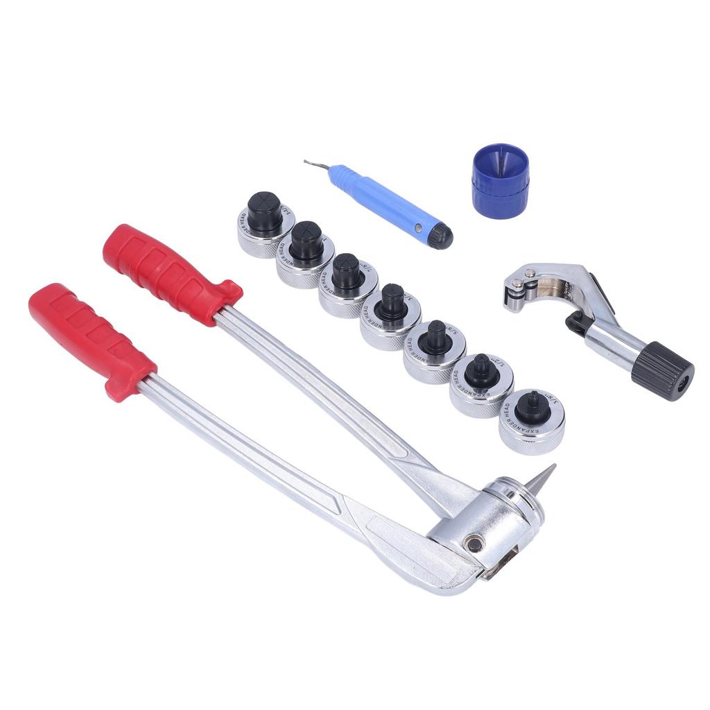 Rohrexpander Werkzeugsatz 45# Stahl Aluminiumlegierung Manuelle Rohrexpander für Aluminiumrohre