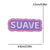 Positive Energy Letter Patch Cartoon Inspirational Quotes Embroidered Patches Iron On Patches For Jeans Jackets Sew Patch DIY