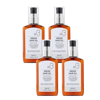 RAIP R3 Argan Hair Oil Unscented 100ml 4ea Korea Beauty