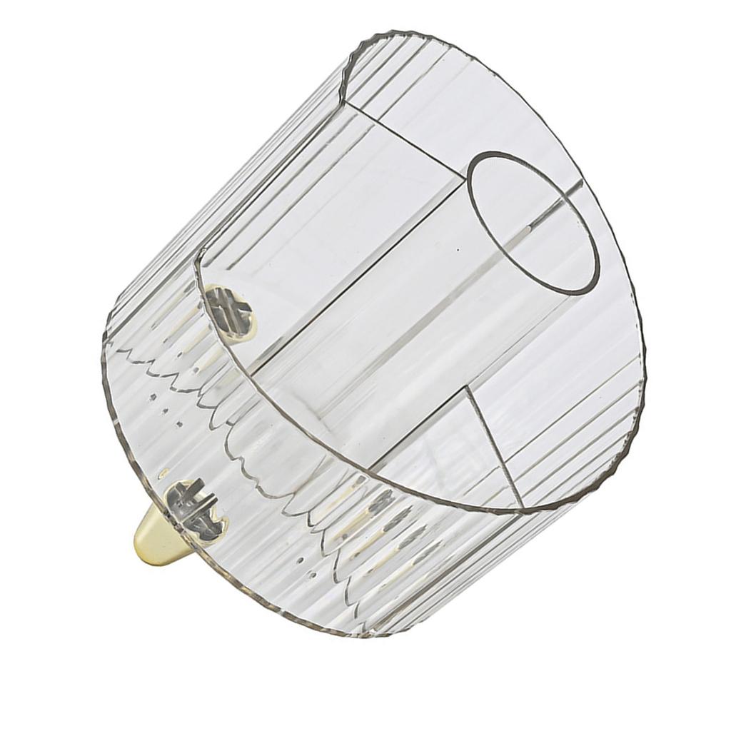 Makeup Brush Holder Case Multi Grids Clear Cosmetic Brushes Storage Box for Pen Lipstick