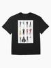 David Bowie Aesthetic Ziggy Stardust Lightning and Cute Retro Music Quotes Sticker Oversized T-Shirt