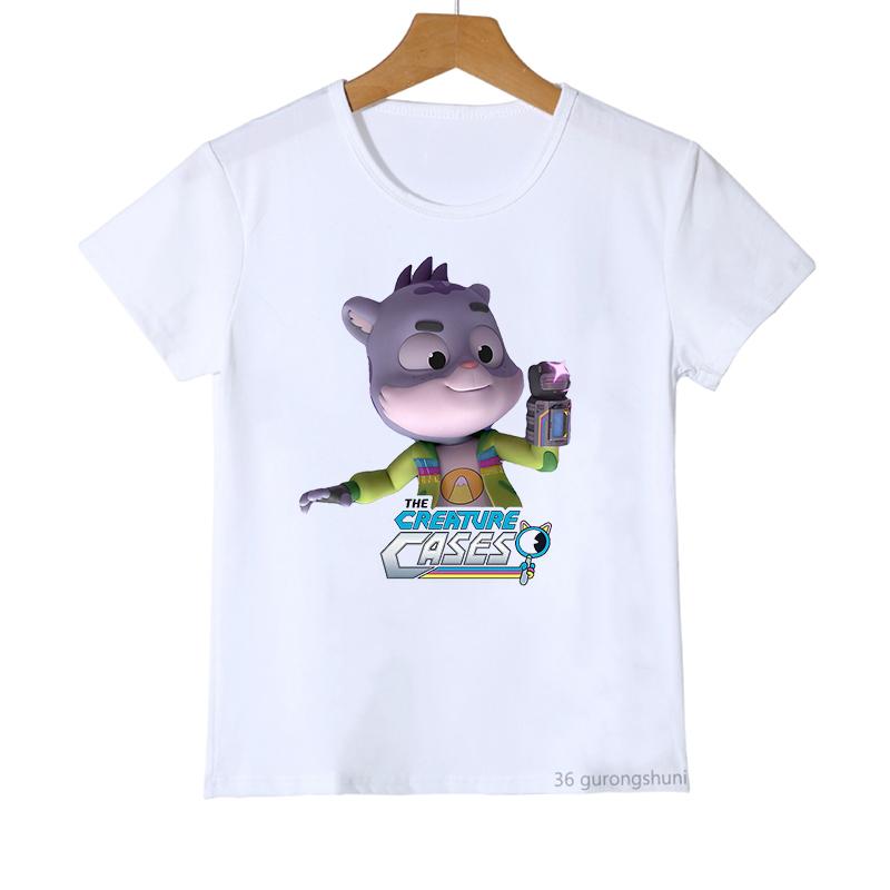 T-Shirt For Boys/Girls Funny Animethe Creature Cases Cartoon Print Tshirt Kids Summer Fashion Boys Clothes Short Sleeve Tops