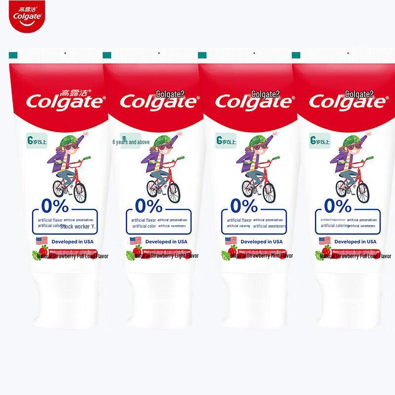 Colgate Kids Fluoride Toothpaste, Strawberry Mint