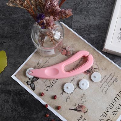 1set Diy Baking Tools New Curved Cutting and Embossing Pattern Roller Fondant Peel Cutting and Embossing Tools