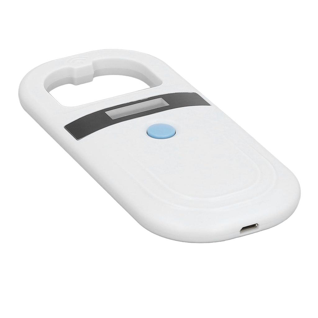 Pet Microchip Reader Scanner, Pet Chip ID Scanner with 128 Record Data Storage, Rechargeable Animal Tag Scanner for ISO11784, for 85 FDX B, for EMID