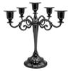 American Style Retro Candlestick Creative Three-headed Five-headed Metal Iron Candle Holder Romantic Dinner Table Decoration