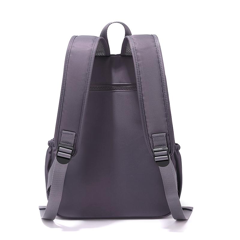 Zaino Monocolore da Donna Leggero Impermeabile in Nylon Zaino da Viaggio