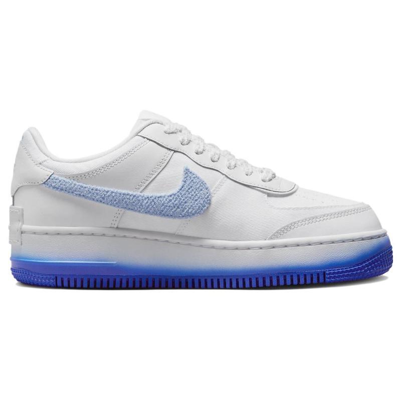 Nike Air Force 1 Low Shadow Chenille Swoosh Blue Tint Women's Sneakers FJ4567-100