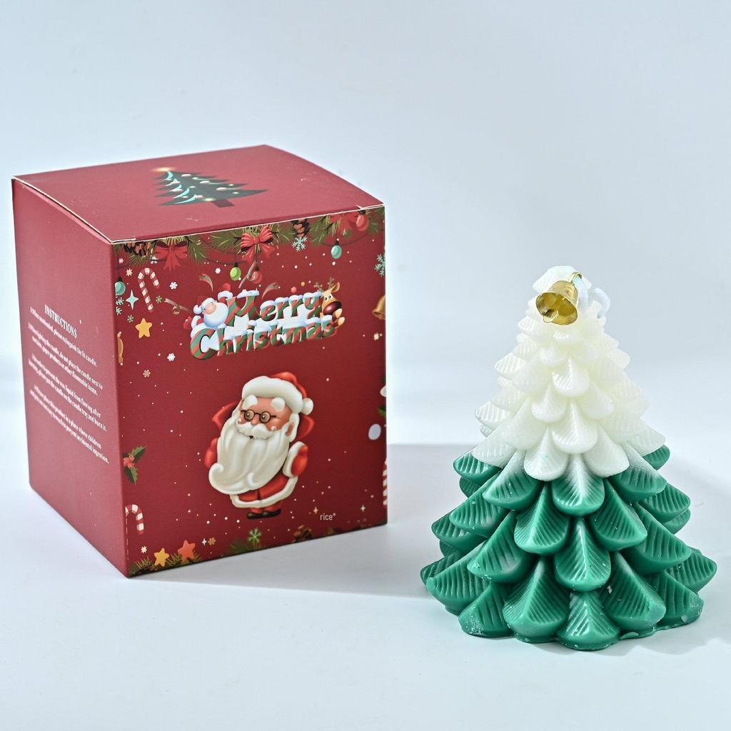 Christmas Tree Scented Candle Gift - Creative Aroma Candle for Holiday Decoration & Birthday Souvenirs