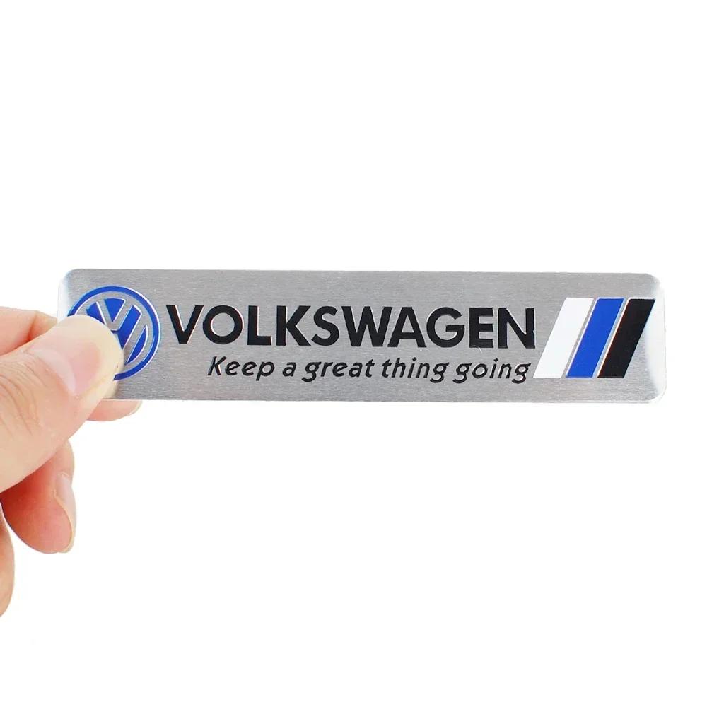 80% Horký Kovový Auto Samolepka Znak Zadní Znaky Na Kufr Pro Volkswagen Rline GTI Golf Bora Beetle Scirocco POLO Sharan Sagita