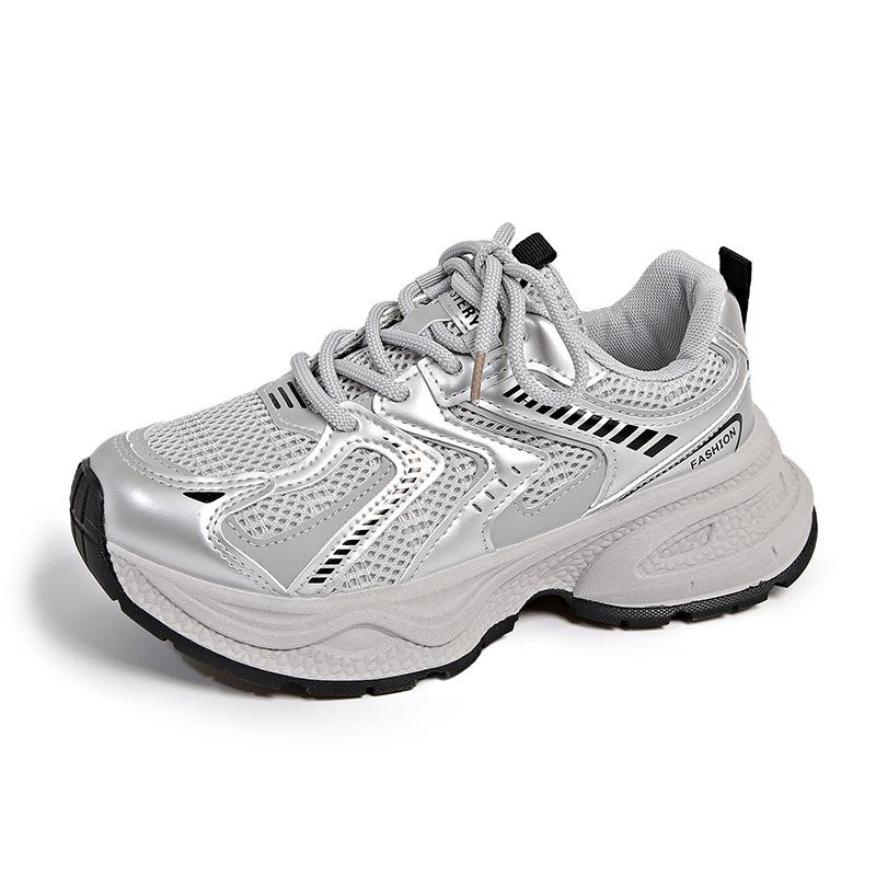 Ins Korean Version of the New Dad Shoes for Women 2025 Autumn Student Sports Running Shoes Casual Shoes Platform Height Increase 2830