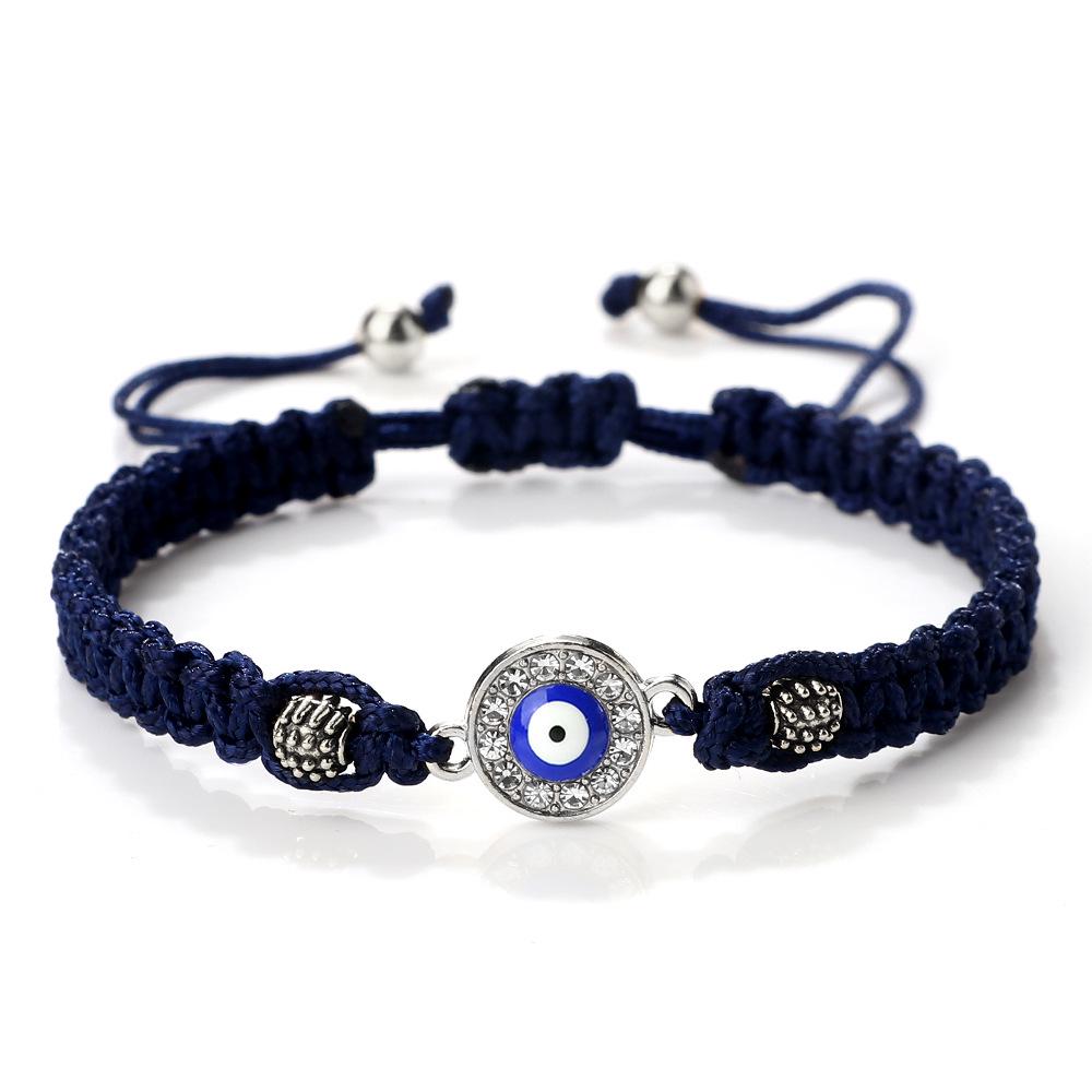 Red String Evil Eye Bracelet Set - Woven Hand Rope for Men & Women