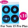 10x Rear Back Camera Glass Lens for Xiaomi Redmi Note 15 Pro Plus 5G Note 14 4G 13T 14T Pro Replacement + Adhesive Glue Sticker