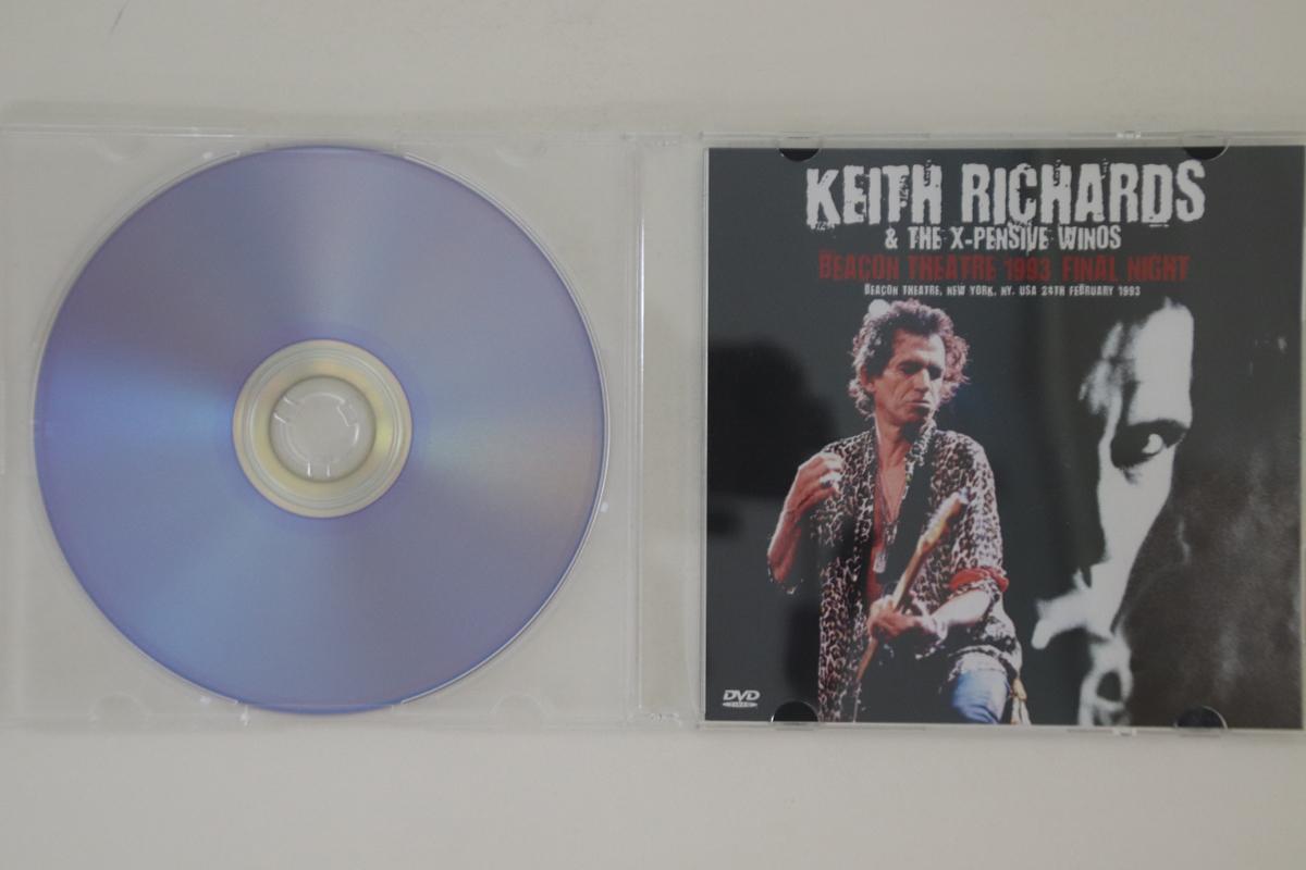 

DVD KEITH RICHARDS - Beacon Theatre 1993 Final Night NONE NONE Japan Rock Used