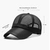 Quick-drying Mesh Cap Breathable Mesh Summer Men Hat Casual Baseball Hat  Summer
