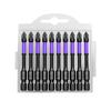 10/20Pcs PH2 Magnetic Batch Head Cross Screwdriver Hardness Impact Drill Bit For Electric Screwdrivers Hand Drills