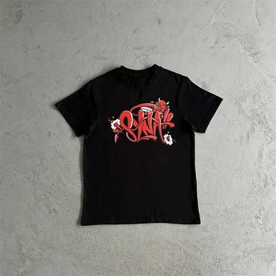 ZX Tee SYNA Summer New American Street Letter Printing Beach Short-sleeved T-shirt Women's Fashion Graphic T Shirts Aesthetic Clothes