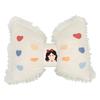 Summer Style Cartoon Princess Car Seat Cushion with Lace Pillow