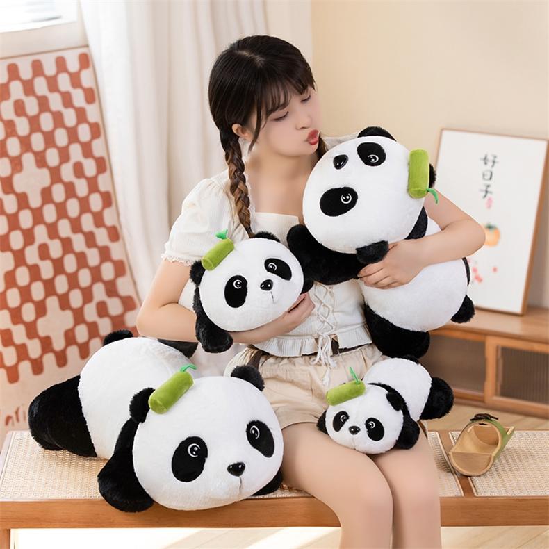 Cute Panda Pillow Doll Children'S Plush Toy Boy Large Bear Doll Girl Gift Ragdoll