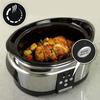 Mijoteuse électrique programmable CROCK-POT SCCPBPP605050 - 5,7L - Minuterie numérique - Inox