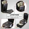 Crossbody Lanyard Leather Zipper Wallet Phone Case for iPhone 17 Air 16E 16 Pro Max 15 Plus 14 13 12 11 XS XR X Flip Stand Cover
