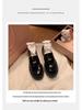 Luxurious Women's Grape Round Toe Heeled Slip-On Loafers