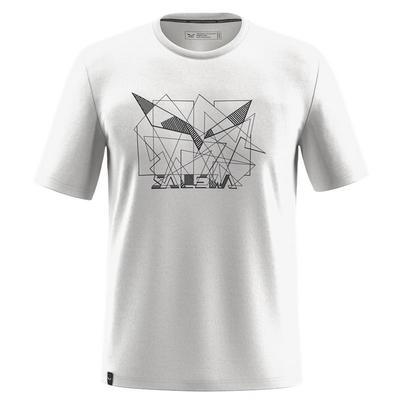 Salewa EAGLE GEOMETRIC Men's T-shirt White 00-0000029100_0060 R L