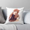 Spice And Wolf Holo Square Pillowcase Polyester Linen Velvet Creative Zip Decor Pillow Case Bed Cushion Cover