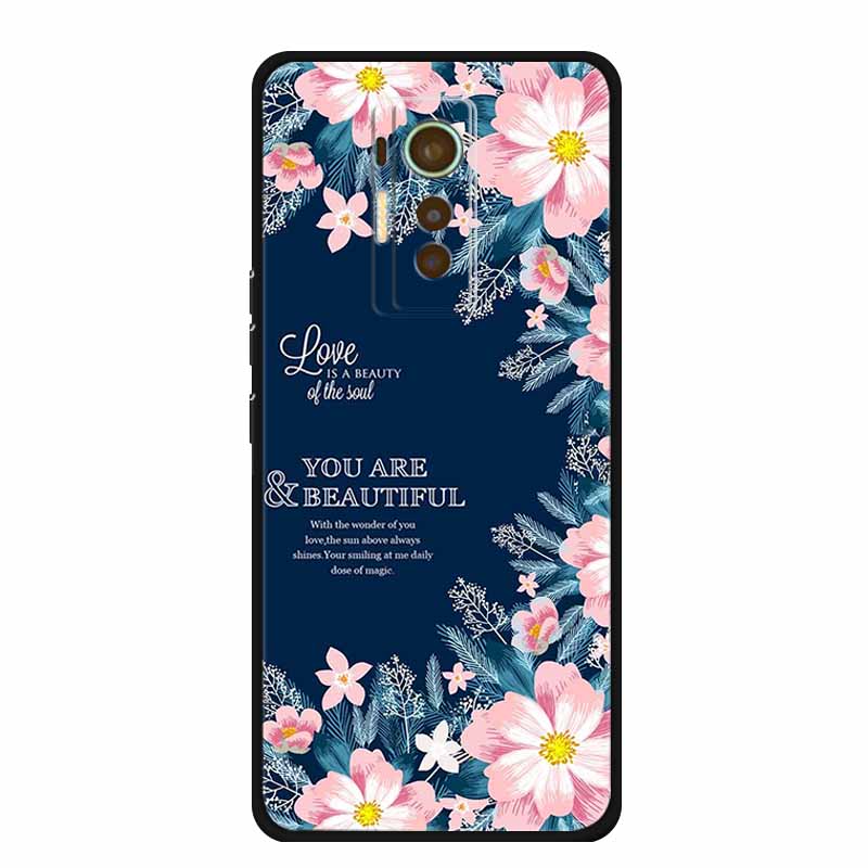 For Tecno Phantom X 2021 Case Luxury TPU Silicone Soft Cover Phone Cases for PhantomX 2021 AC8 Protection Cartoon Bumper Etui