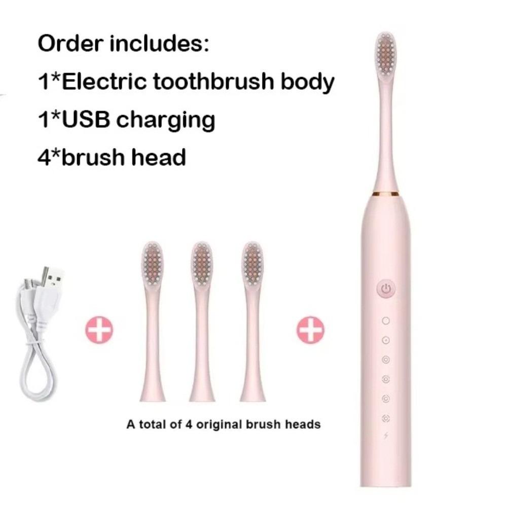 6 Cleaning Modes Smart Toothbrush 42000 Strokes Whitening Toothbrush Teeth Cleaning
