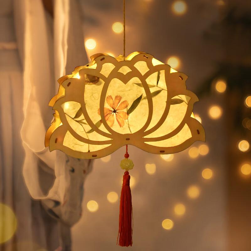 Ancient Style Luminous Paper Lantern DIY Kit