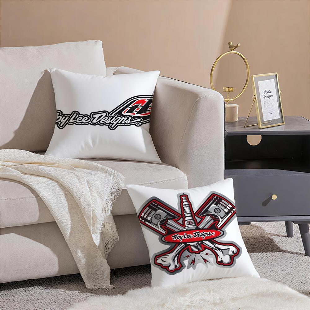 Gear Brand T-Troy L-Lees Cushion Cover Linen Pillowcase Soft For Sofa Bed Home Room Decor