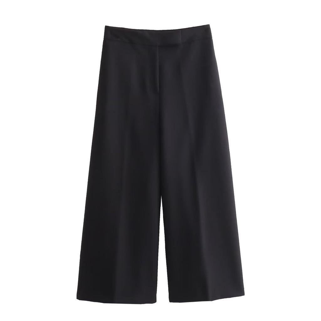 Women Fashion Two Piece Set Pink Tank Tops & Straight Leg Pants Vintage V-Neck Single Breasted Female Chic Pants Suit