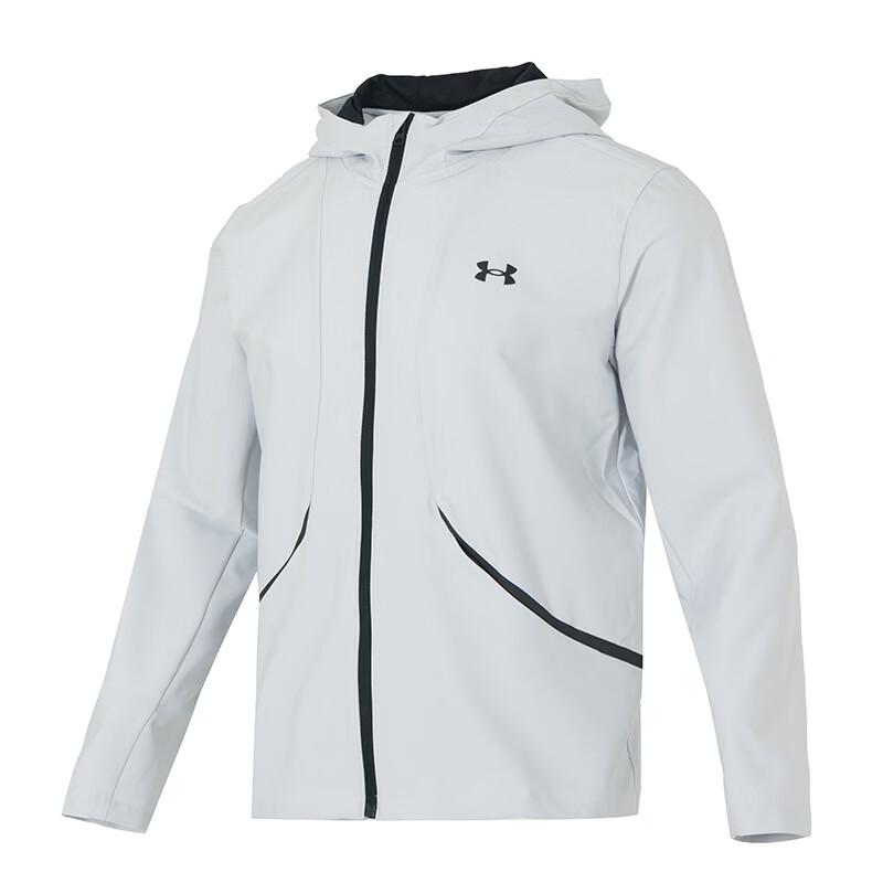 Under Armour Windproof Training Fashion Woven Hooded Jacket Men jackets 6014621-014 S