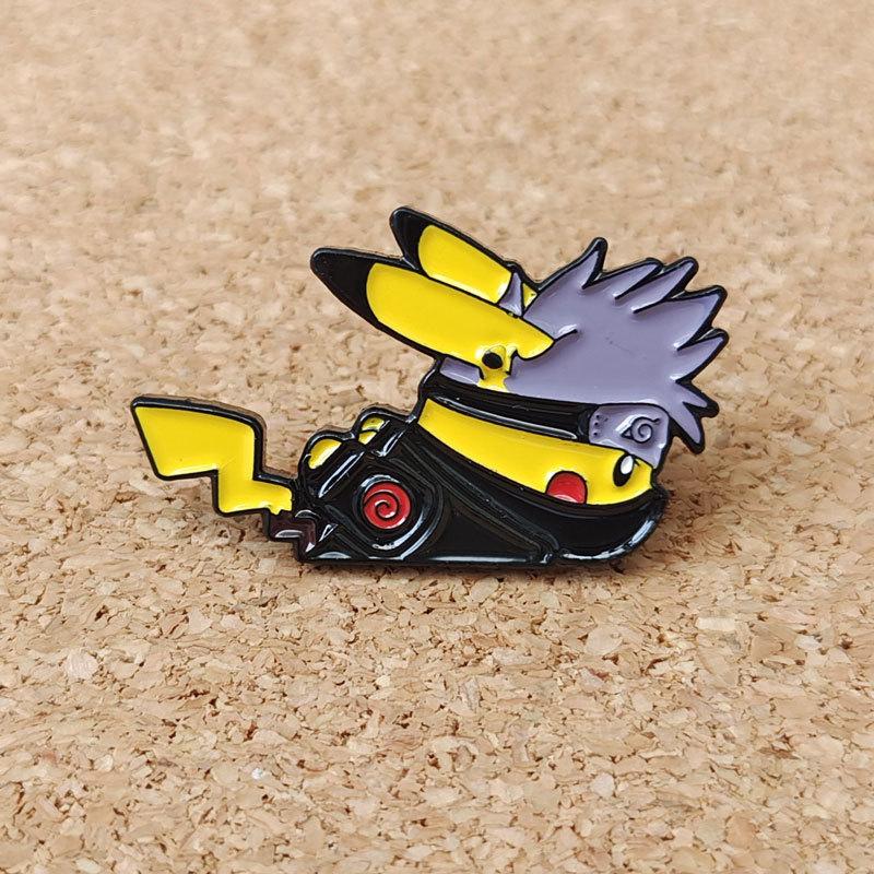 Pikachu Enamel Pin Brooch for Women Cartoon Lapel Pins Badges On Backpack Clothing Accessories Jewelry Gifts
