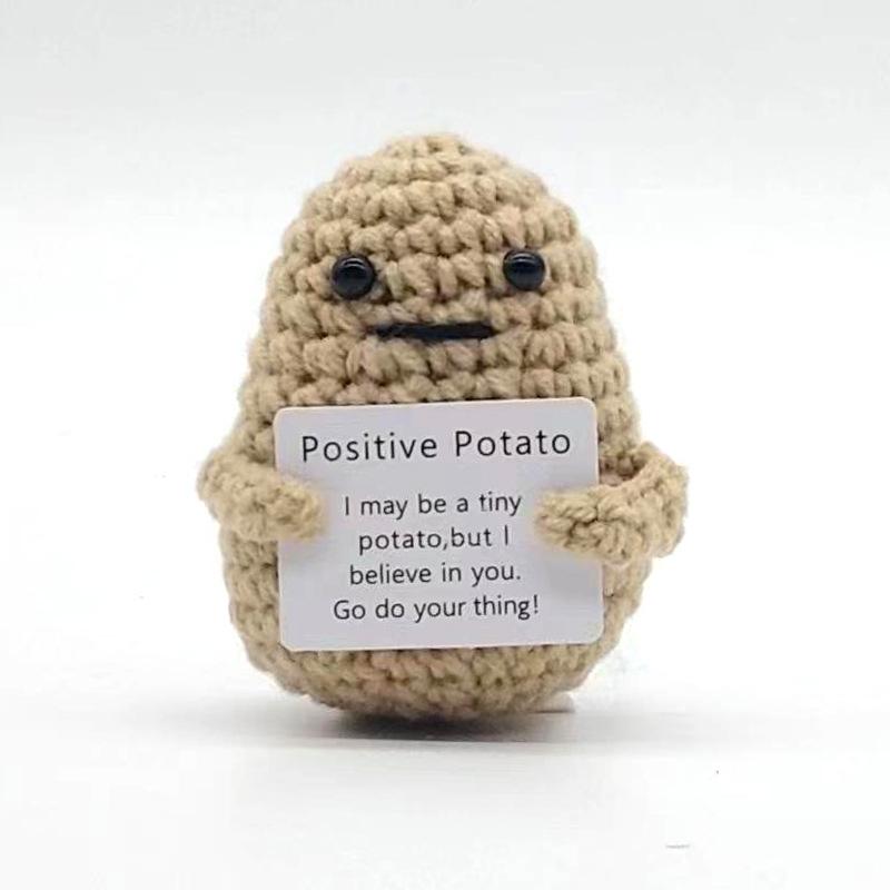 

1pc Handcrafted Emotional Comfort Pickle Cucumber - Adorable Muppet Style Decorative Gift for Uniquely Quirky Charm